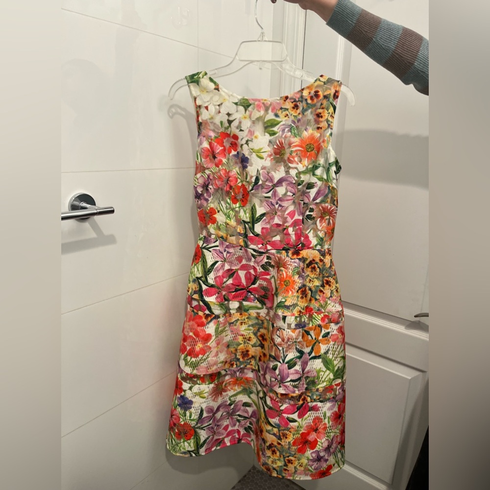 Rickie Freedman for Teri Jon Women’s floral dress